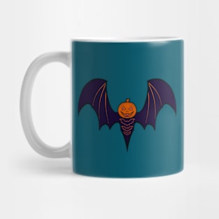 "Pumpkin-headed bat" Mug